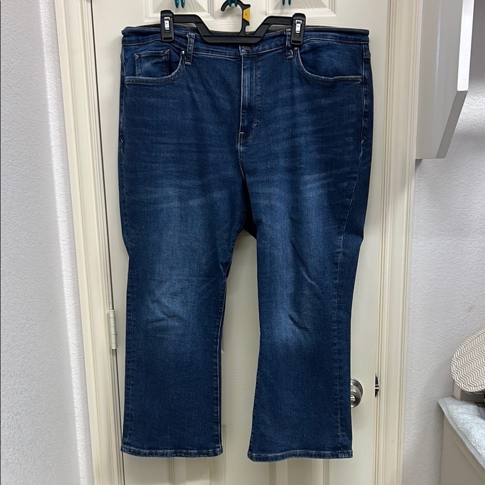 a.n.a High Rise Ankle Flare Jeans